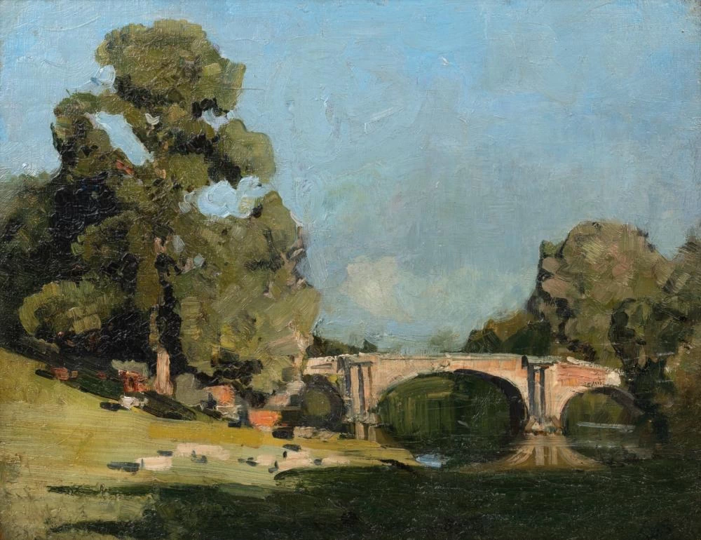 Il ponte di pietra, circa 1930